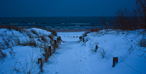 Hiddensee zu Weihnachten und im Winter flickr @thiema
